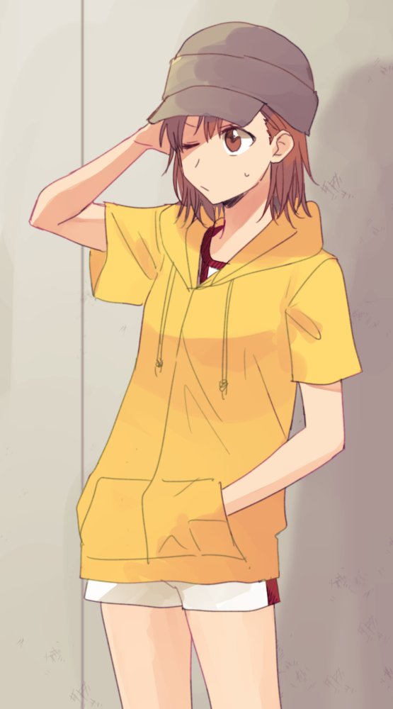 misaka mikoto (toaru majutsu no index and 2 more) drawn by iwashi_(msr_rgb)