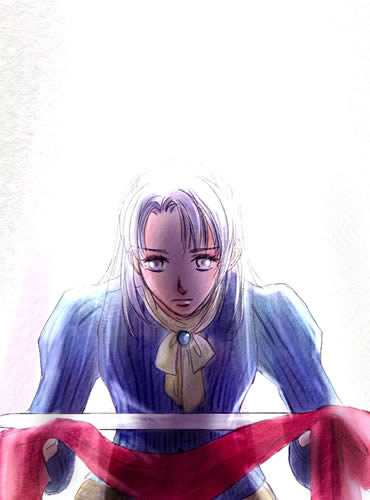 chris lightfellow (gensou suikoden and 1 more) drawn by kagamin