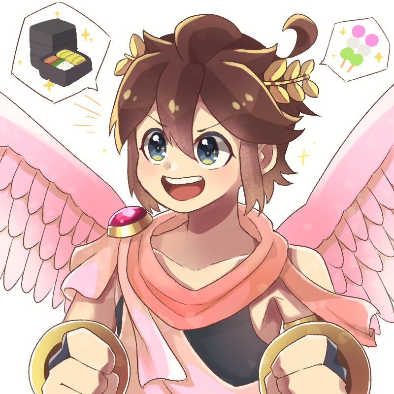 pit (super smash bros. and 2 more) drawn by waffuum