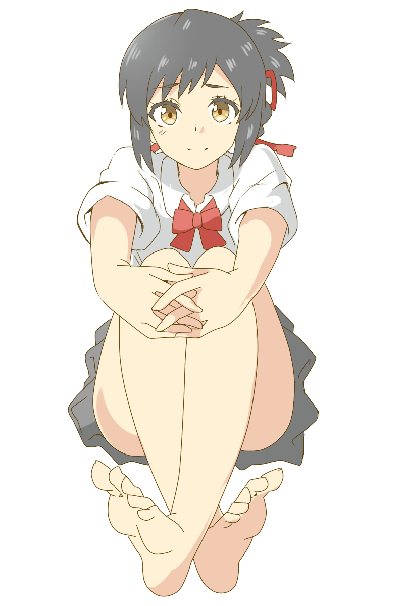 miyamizu mitsuha (kimi no na wa.) drawn by kukkumann