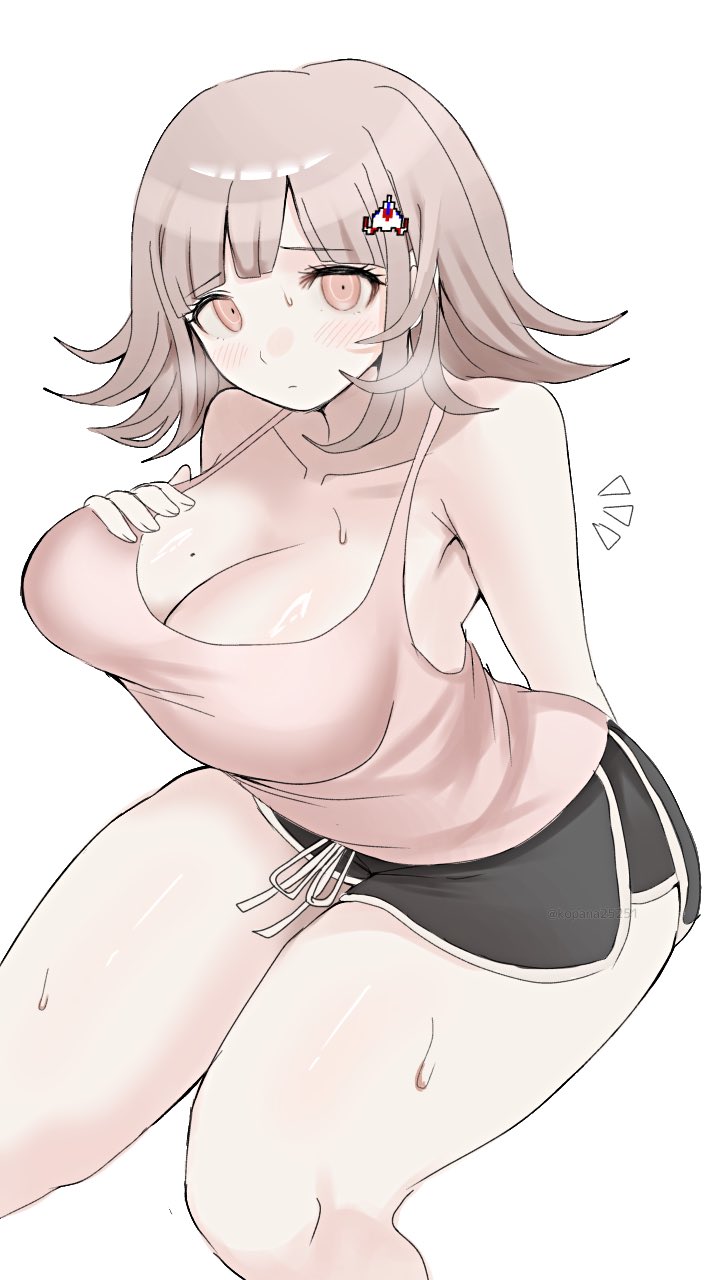 nanami chiaki (danganronpa and 2 more) drawn by ikemen'na_ore-shi