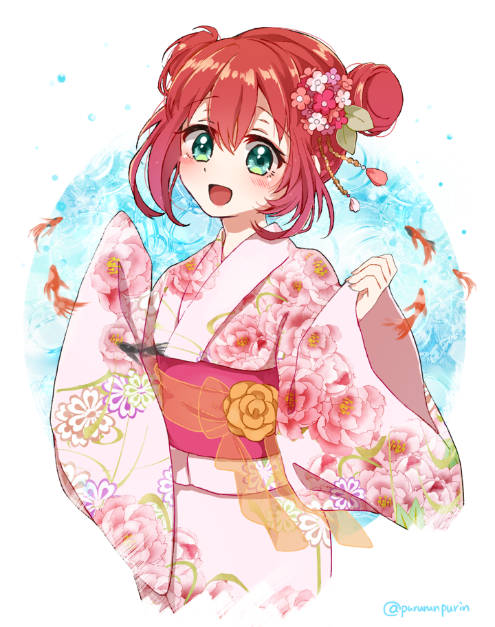kurosawa ruby (love live! and 1 more) drawn by purin_(purin0)
