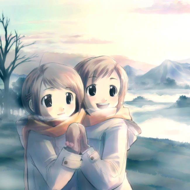 shiina hikaru and shiina tsubasa (figure 17) drawn by ikeda_jun_(mizutamari)