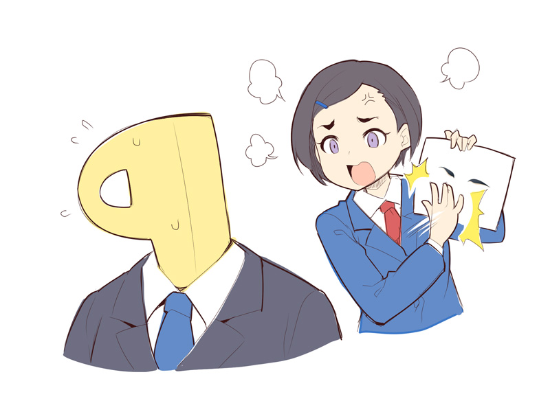 producer, p-head producer, and matsuo chizuru (idolmaster and 1 more) drawn by uccow