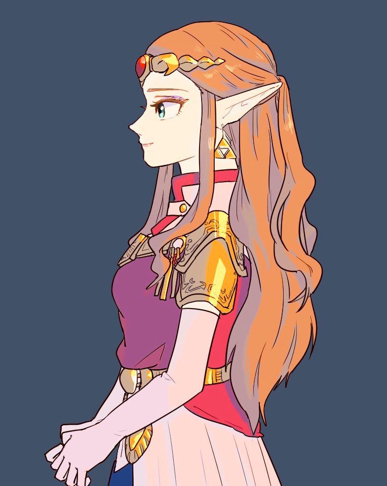 princess zelda (the legend of zelda and 1 more) drawn by yamori_(yamoooon21)
