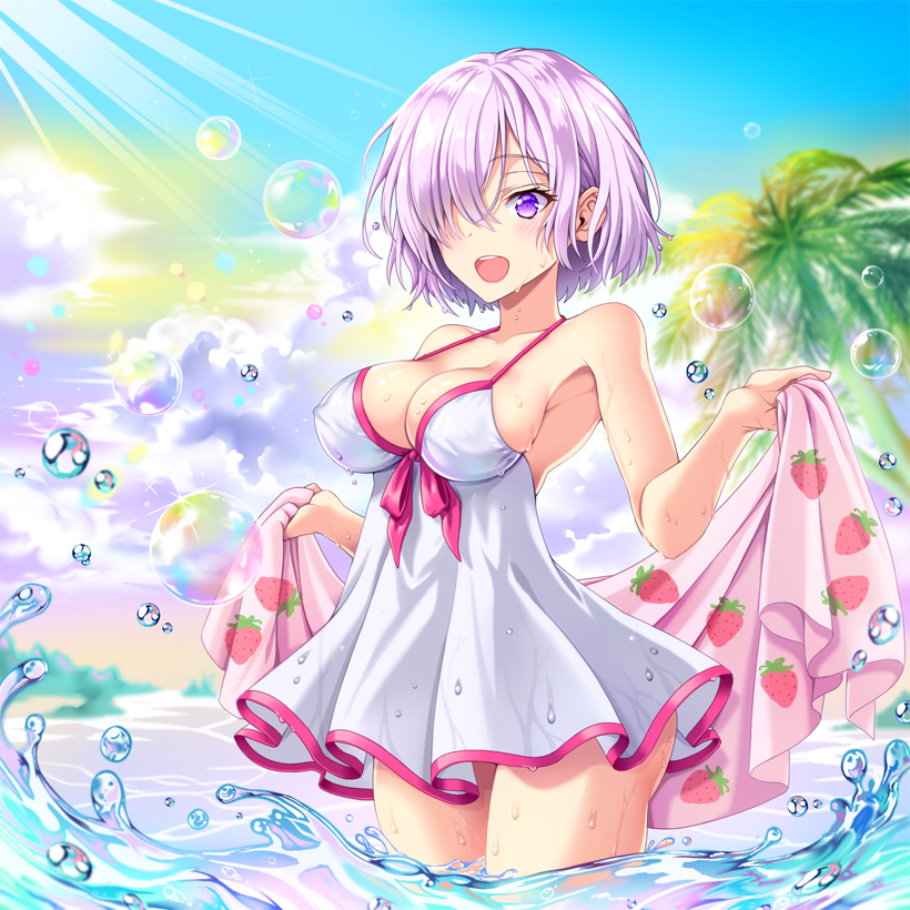 mash kyrielight (fate and 1 more) drawn by uchuu_gorira