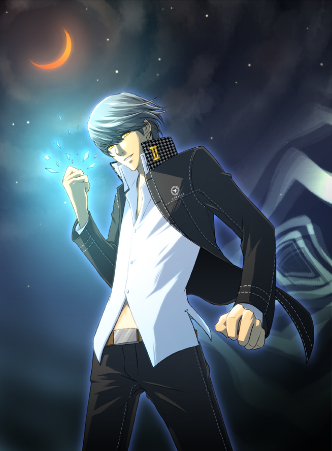 narukami yu (persona and 1 more) drawn by oh-10
