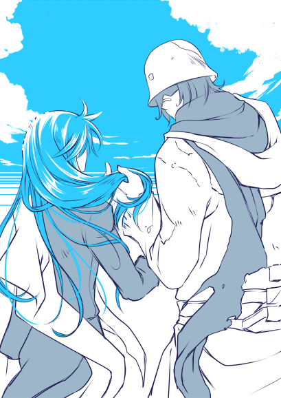 youzen and igo (houshin engi) drawn by maeda_hama