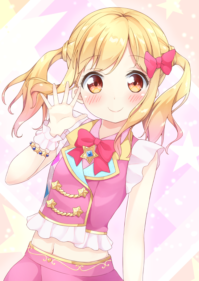 nijino yume (aikatsu! and 1 more) drawn by karutamo