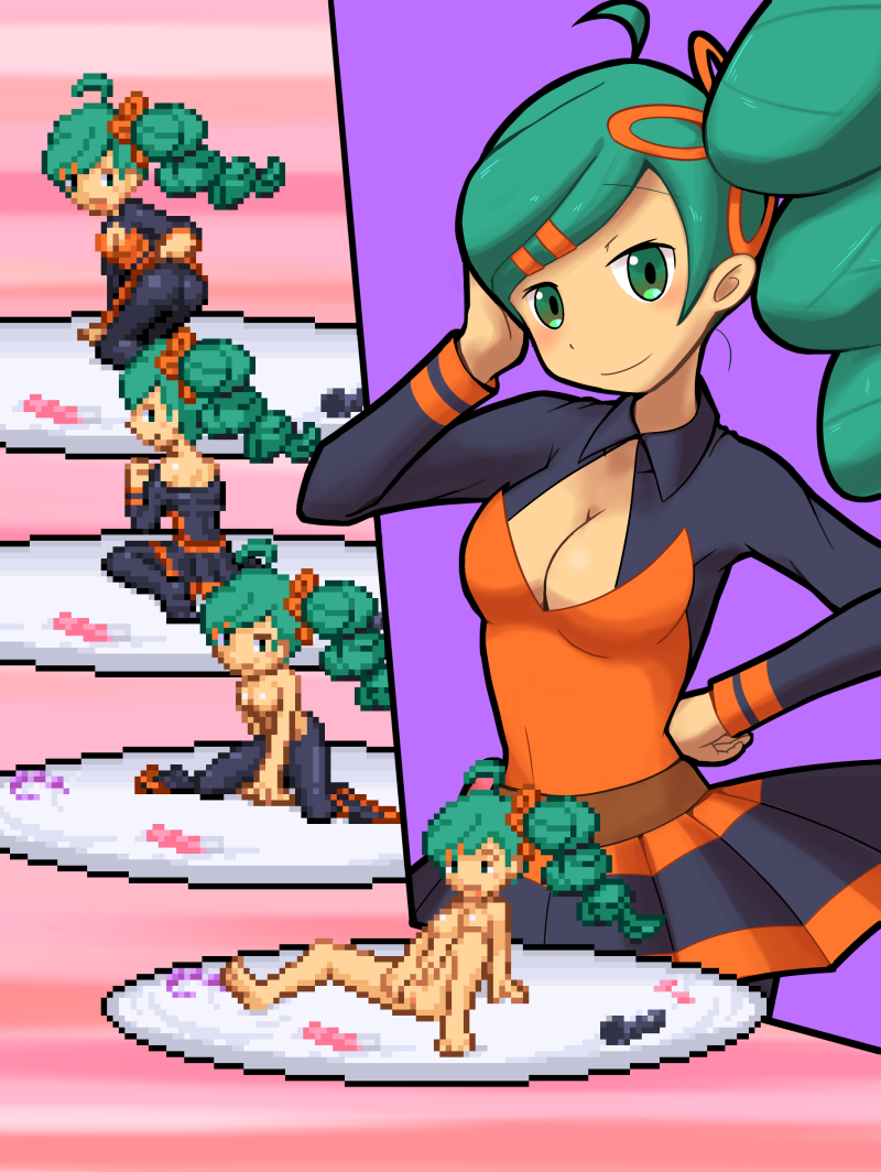 ace trainer (pokemon and 1 more) drawn by akai_(ugokashitari)