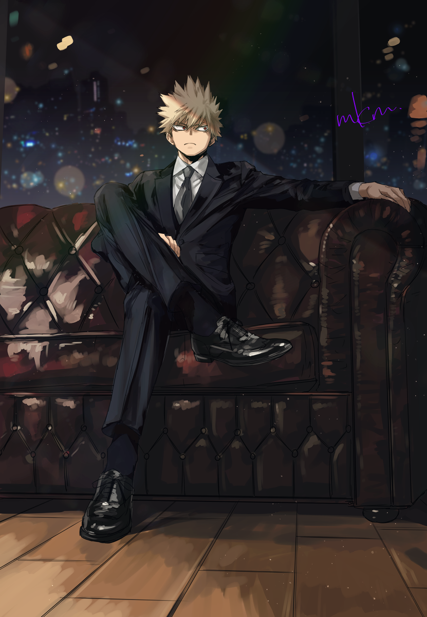bakugou katsuki (boku no hero academia) drawn by mkm_(mkm_storage)
