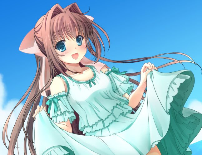 asakura otome (da capo and 1 more) drawn by kayura_yuka