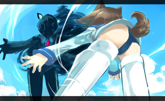 miyafuji yoshika, neuroi, and neuroi girl (world witches series and 1 more)
