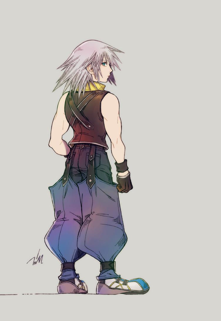 riku (kingdom hearts and 1 more) drawn by mim_(mimya0600)