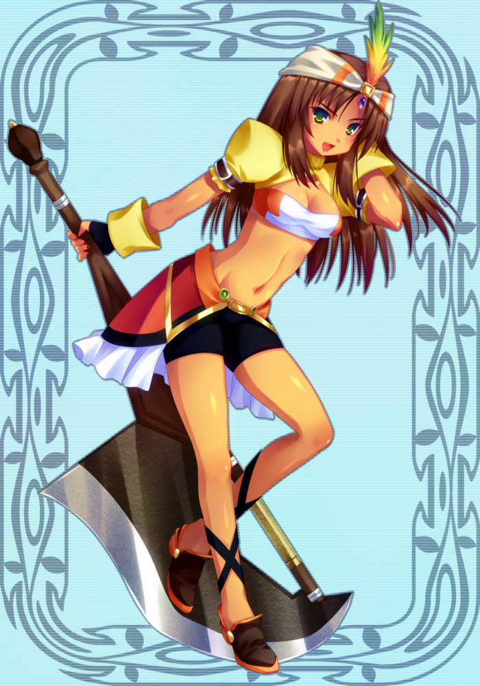 lani (final fantasy and 1 more) drawn by minatosaiga