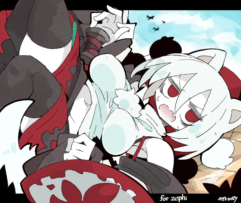 inubashiri momiji (touhou) drawn by massakasama