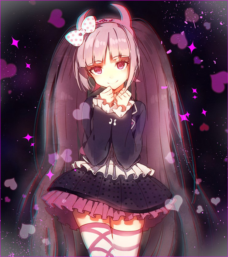 utsugi kotoko (danganronpa and 1 more) drawn by hakusai_(tiahszld)