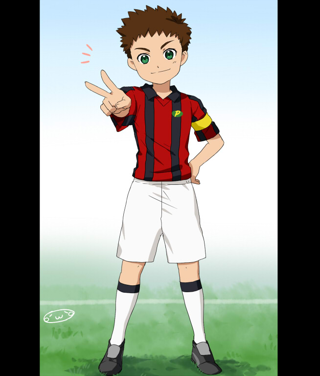 oota shou (ginga e kickoff!!) drawn by mizuhara_aki
