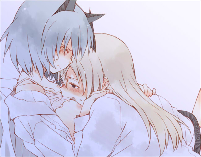 sanya v. litvyak and eila ilmatar juutilainen (world witches series and 1 more) drawn by kutsuwada_on
