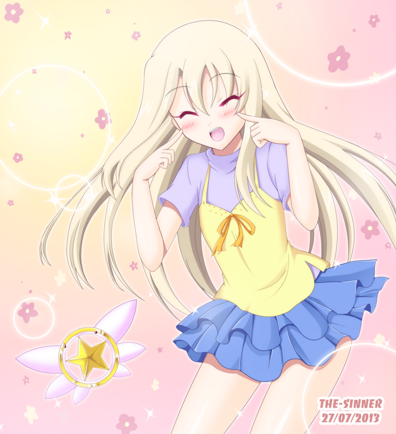 illyasviel von einzbern and magical ruby (fate and 1 more) drawn by the-sinner