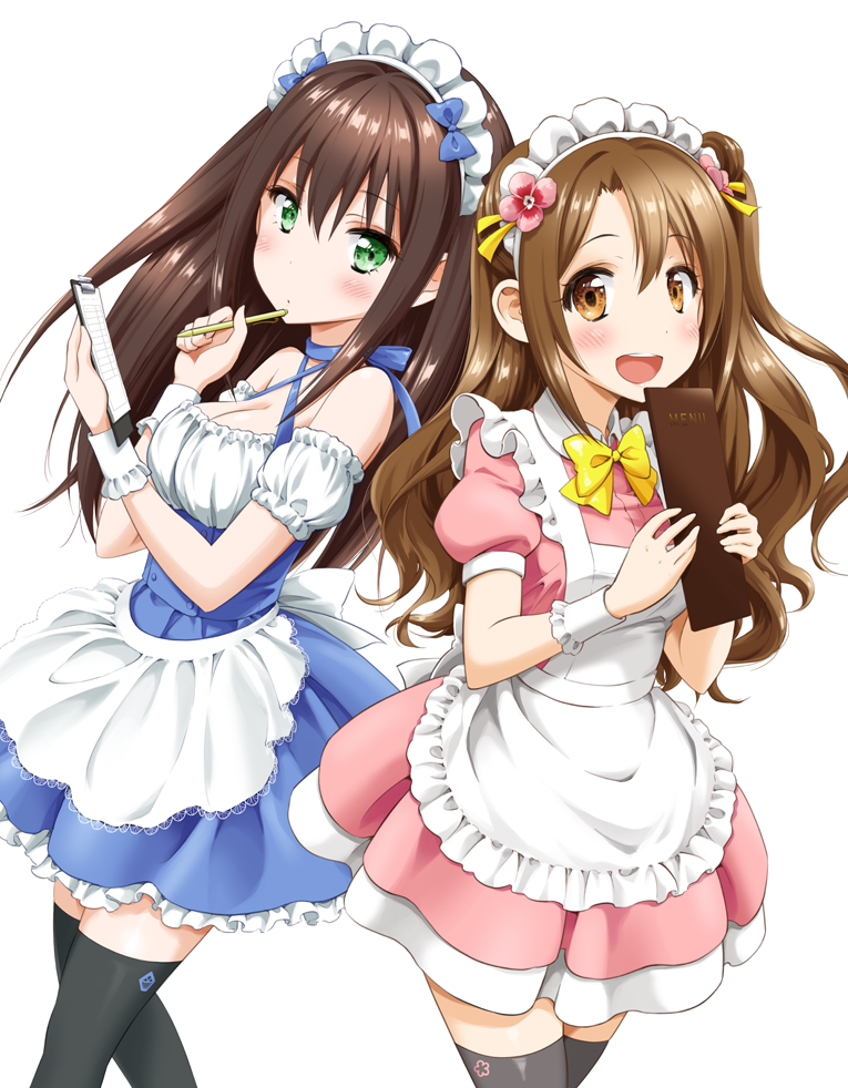 shibuya rin and shimamura uzuki (idolmaster and 1 more) drawn by miringx2