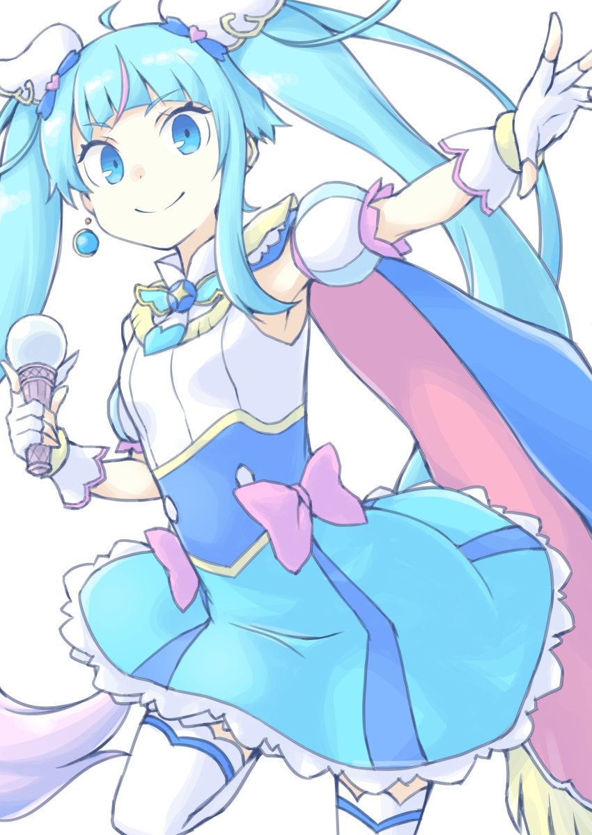 sora harewataru and cure sky (precure and 1 more) drawn by akara_kai