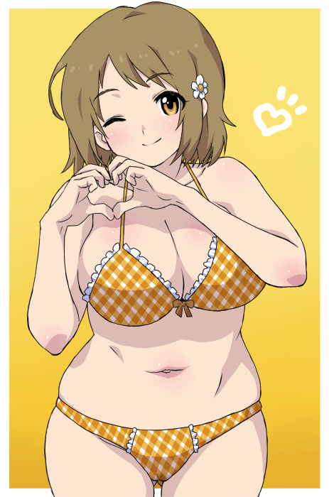 mimura kanako (idolmaster and 1 more) drawn by hisakawa_riho