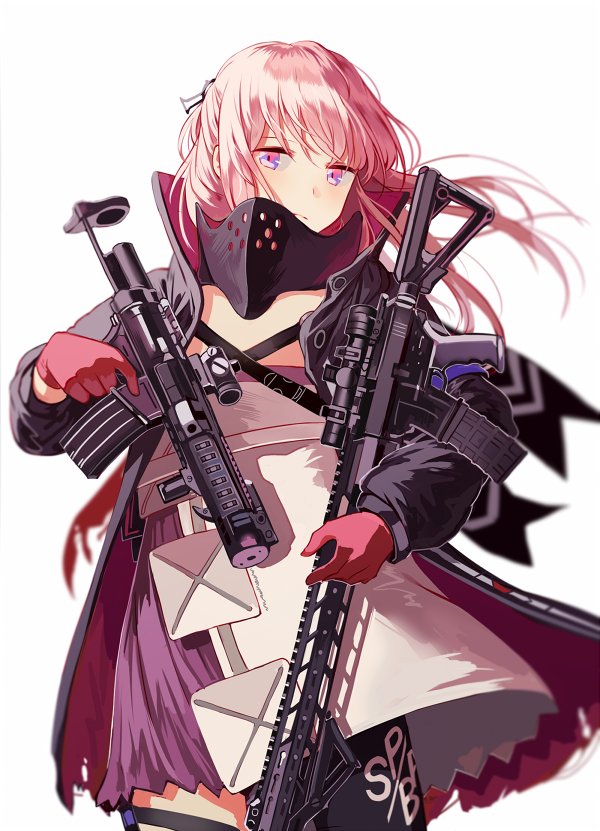st ar-15 (girls' frontline) drawn by silence_girl