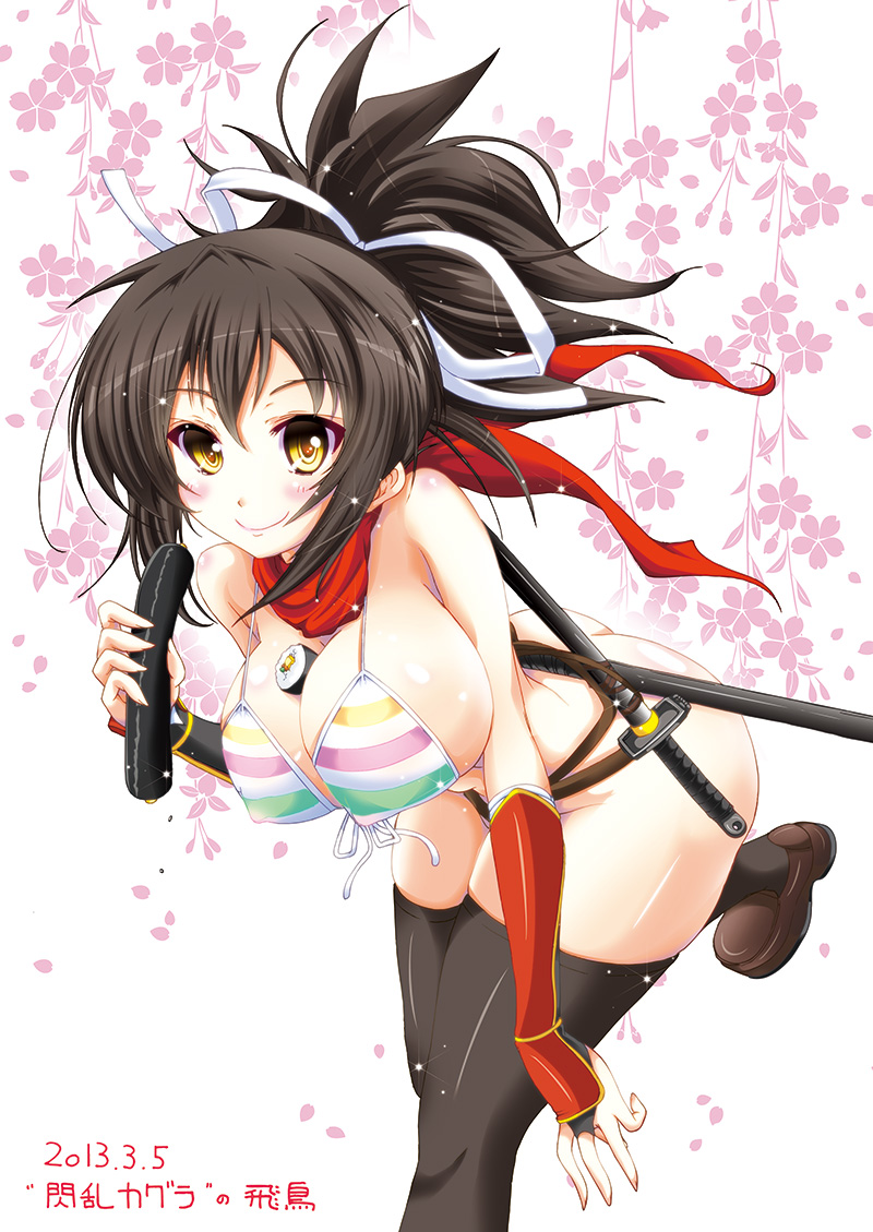 asuka (senran kagura and 1 more) drawn by suigetsu_koubou
