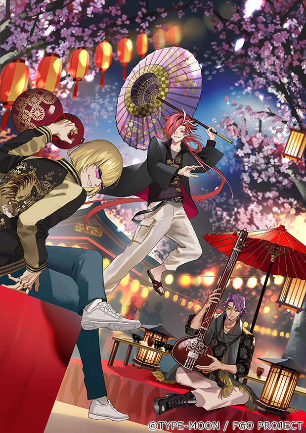 takasugi shinsaku, duryodhana, and sakata kintoki (fate and 1 more) drawn by koshika_rina