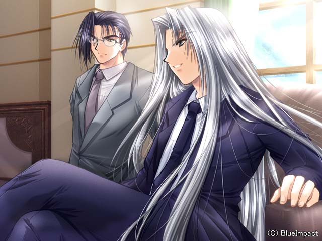 wakabayashi reiya and sakakibara ran (angel's feather) drawn by yamamoto_kazue