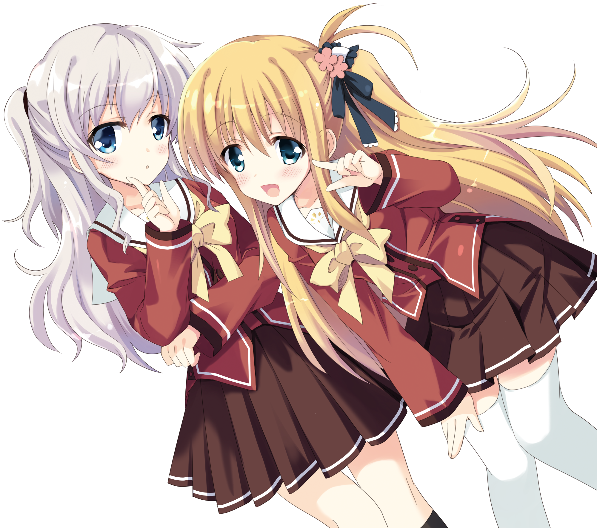 Tomori Nao And Nishimori Yusa Charlotte Drawn By Hizuki Yayoi Danbooru Tomori Nao And Nishimori Yusa Charlotte Drawn By Hizuki Yayoi Danbooru