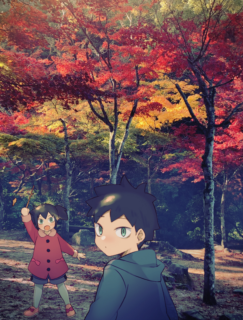 kuroki tomoko and kuroki tomoki (watashi ga motenai no wa dou kangaetemo omaera ga warui!) drawn by hakka0320