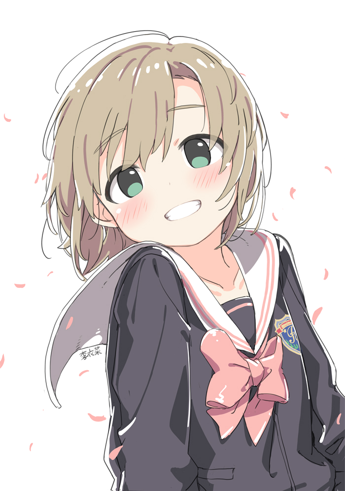 tada riina (idolmaster and 1 more) drawn by kuresuku_(lessons)