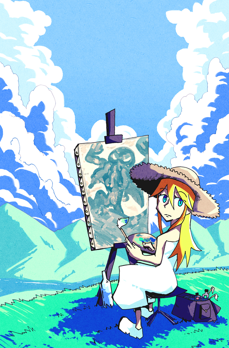 cthulhu (original and 1 more) drawn by setz