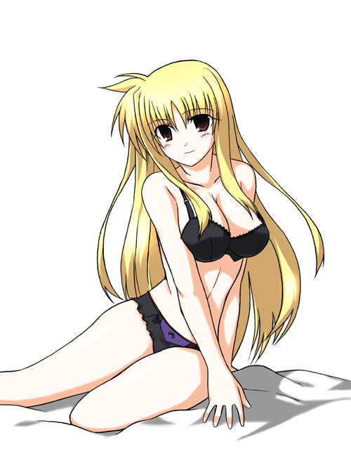 fate testarossa (lyrical nanoha and 1 more) drawn by yamaura_tamaki