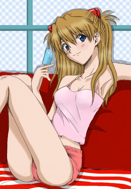 souryuu asuka langley (neon genesis evangelion and 1 more) drawn by nagisa_(516k)