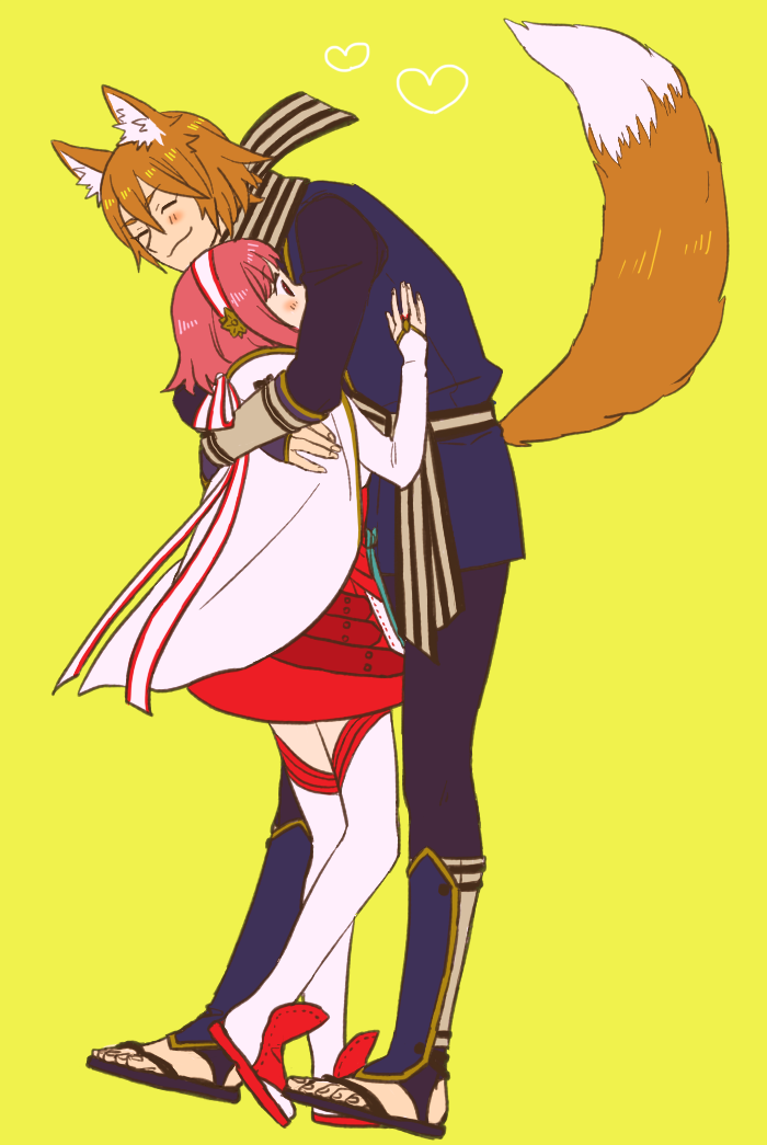 sakura and kaden (fire emblem and 1 more) drawn by saichi_(meme+)