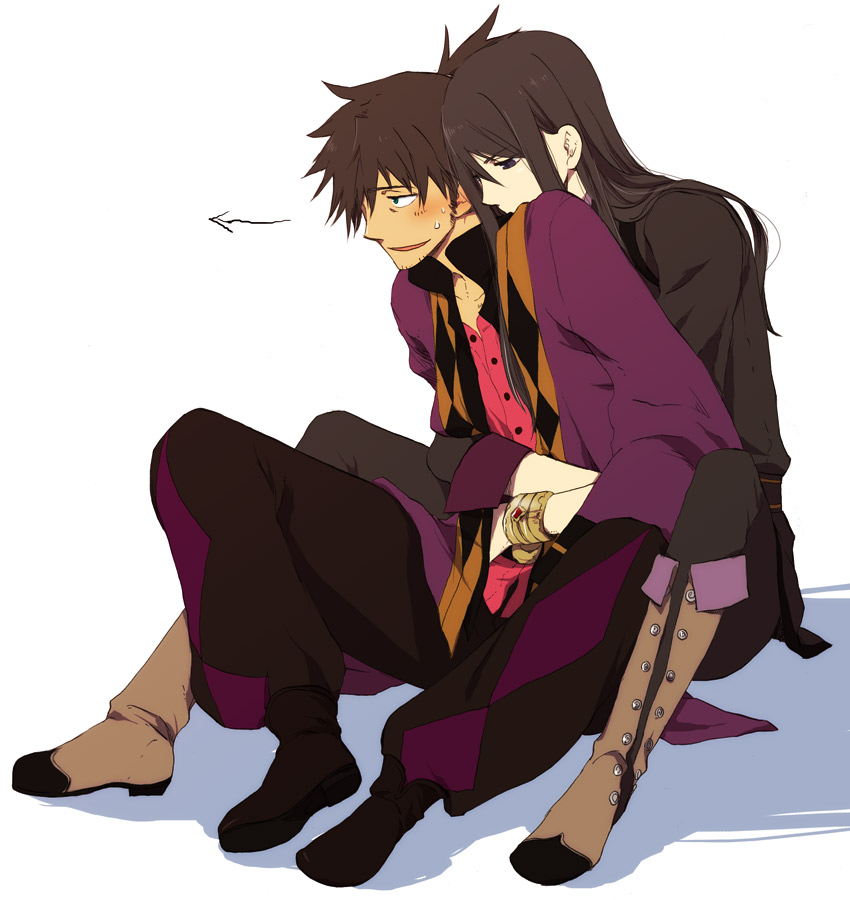 yuri lowell and raven (tales of and 1 more) drawn by shiyu.jyoukou