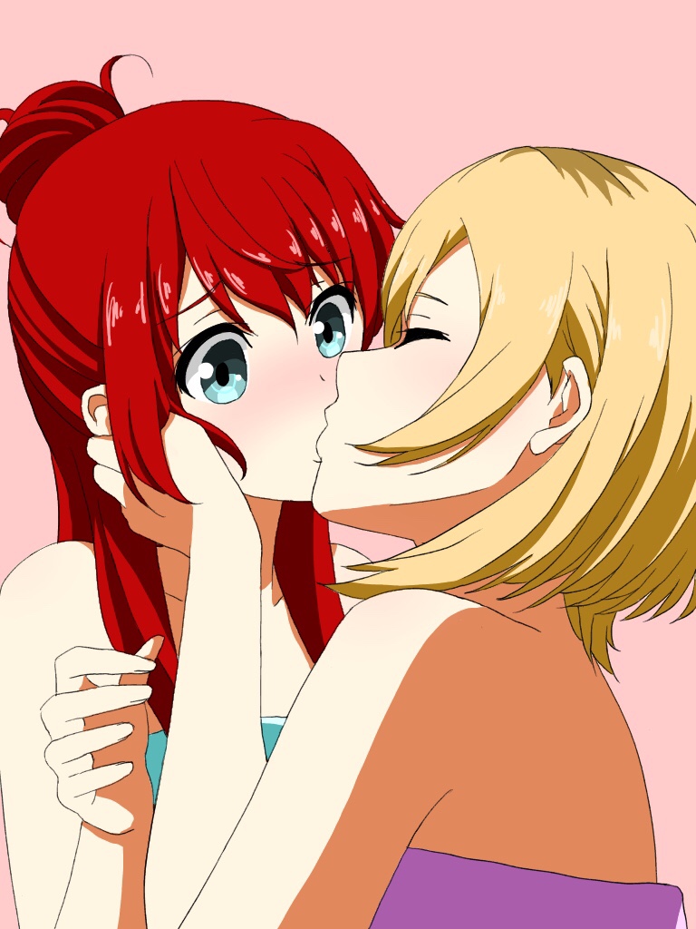 miyamori aoi and sakaki shizuka (shirobako) drawn by rainen_no_natsu_mo