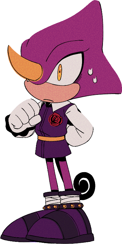 espio the chameleon (sonic and 1 more) drawn by digimin
