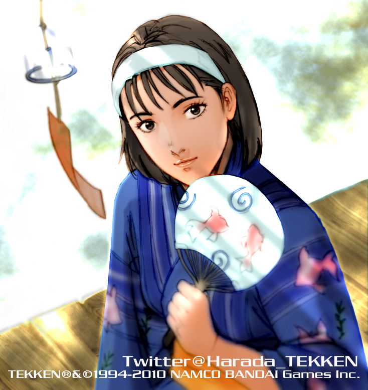 kazama jun (tekken and 2 more) drawn by kawano_takuji