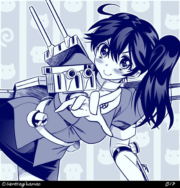 ushio and nachi (kantai collection) drawn by sumeragi_hamao