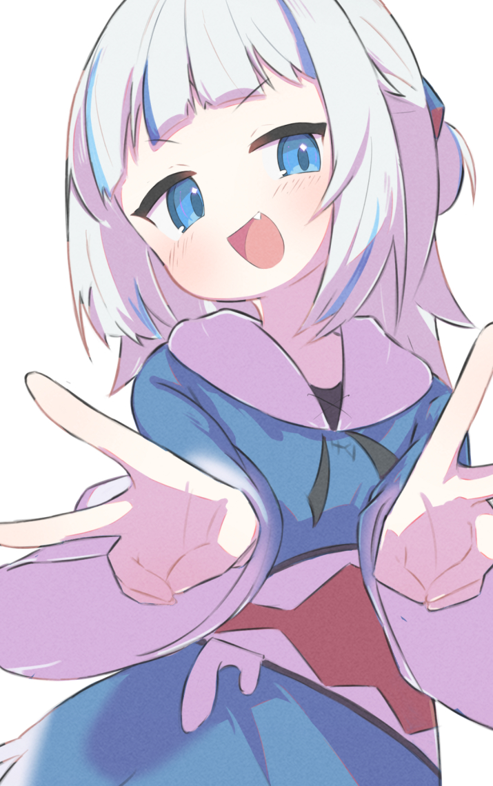 gawr gura (hololive and 1 more) drawn by inaririn