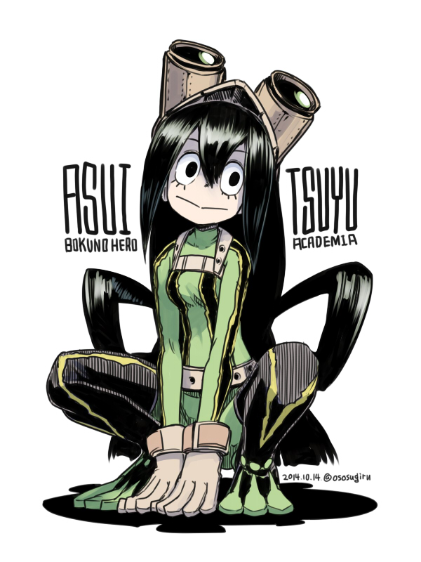 asui tsuyu (boku no hero academia) drawn by oso_(toolate)