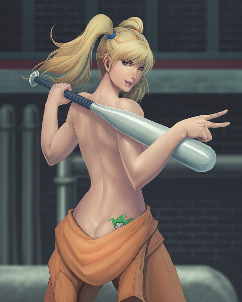 harley quinn (dc comics and 2 more) drawn by mark_henry_bustamante