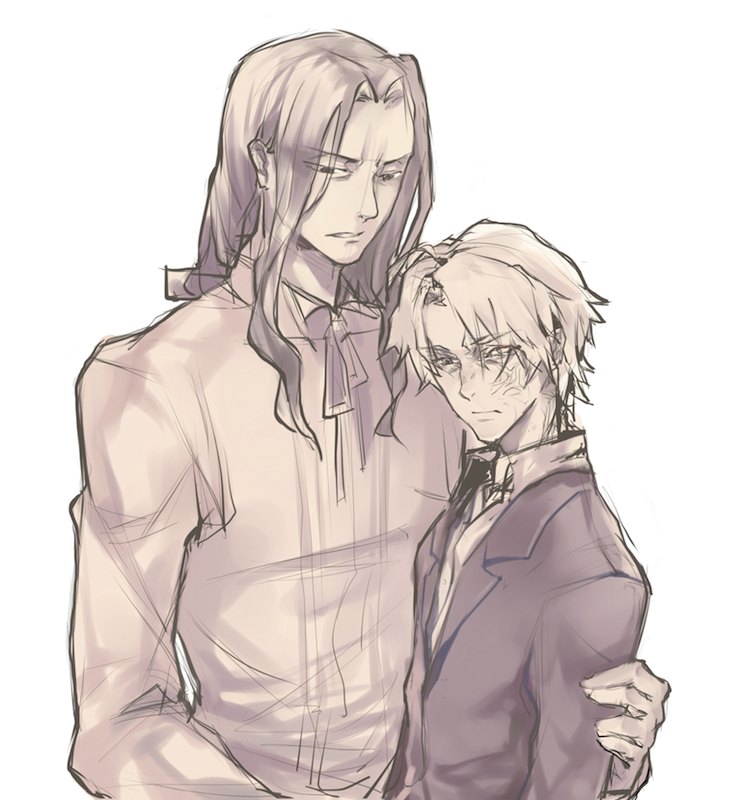 matou kariya and berserker (fate and 1 more) drawn by aimiao_(cat_&_believer)