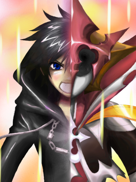 xion (kingdom hearts and 1 more) drawn by lexiconm
