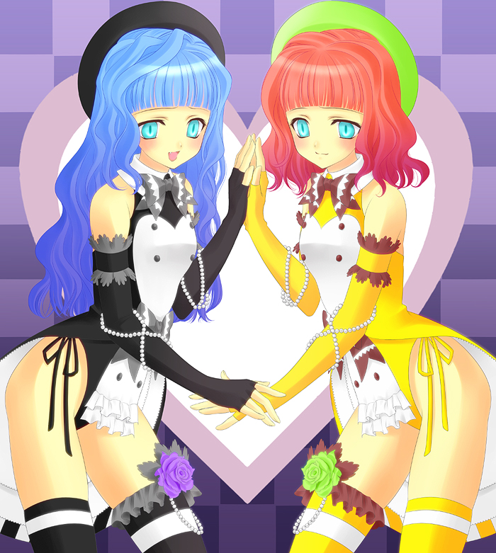 zepar and furfur (umineko no naku koro ni) drawn by mera_nattou