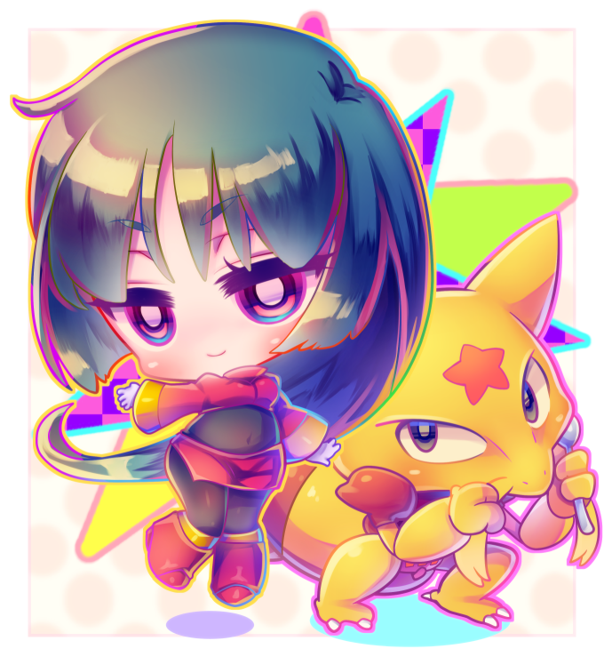 sabrina and kadabra (pokemon and 1 more) drawn by naoto_(yandereheaven)